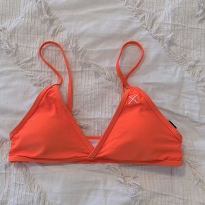 Orange bikini top Boutine LA